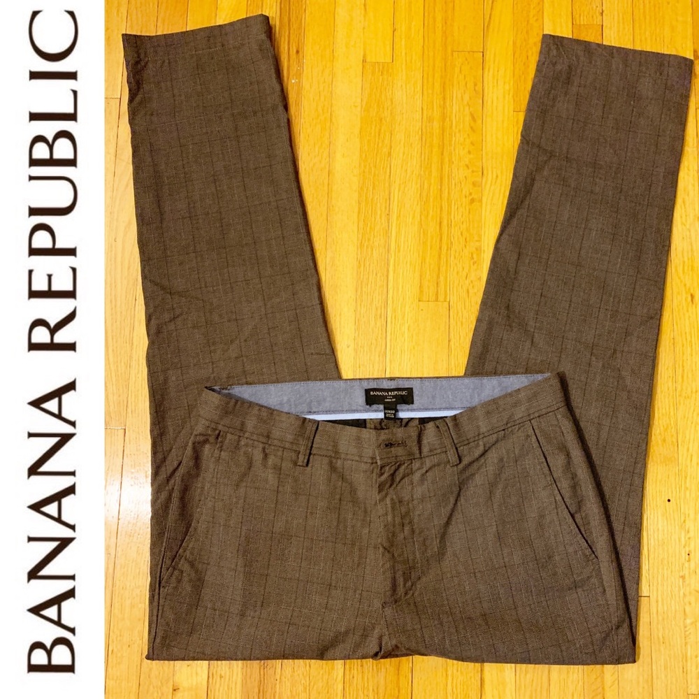 Banana Republic Dress Paints - Brown - 32 x 32